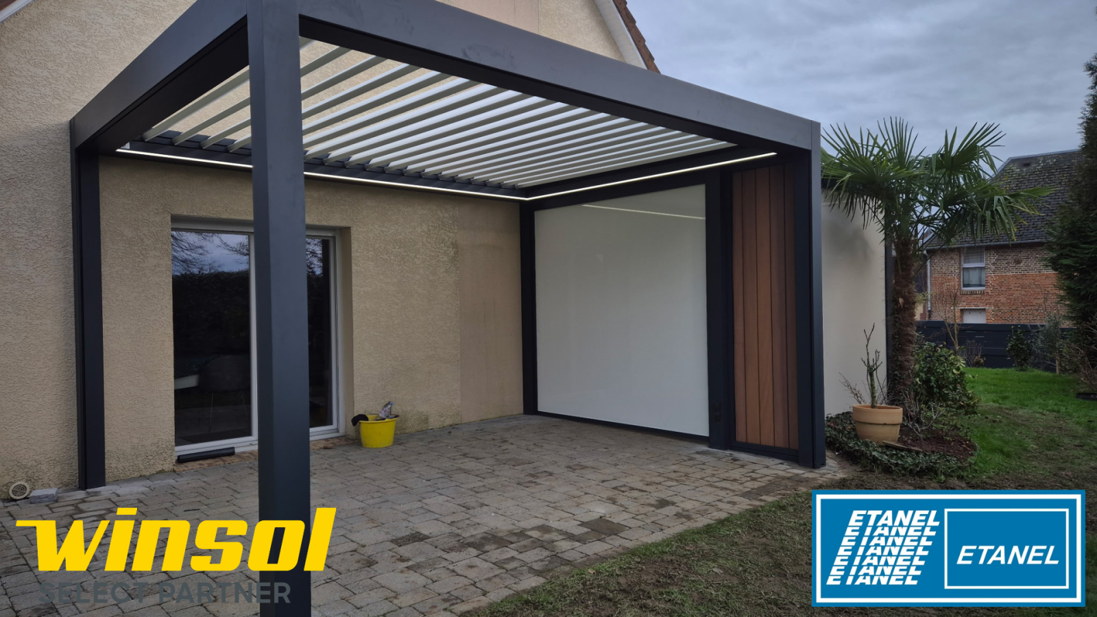 Devis pergola alu sur mesure Pavilly