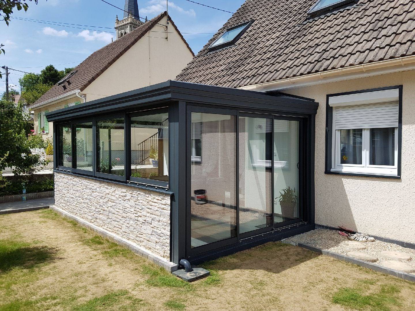 Créer une pièce à vivre en véranda près de Tourville la Rivière 76410