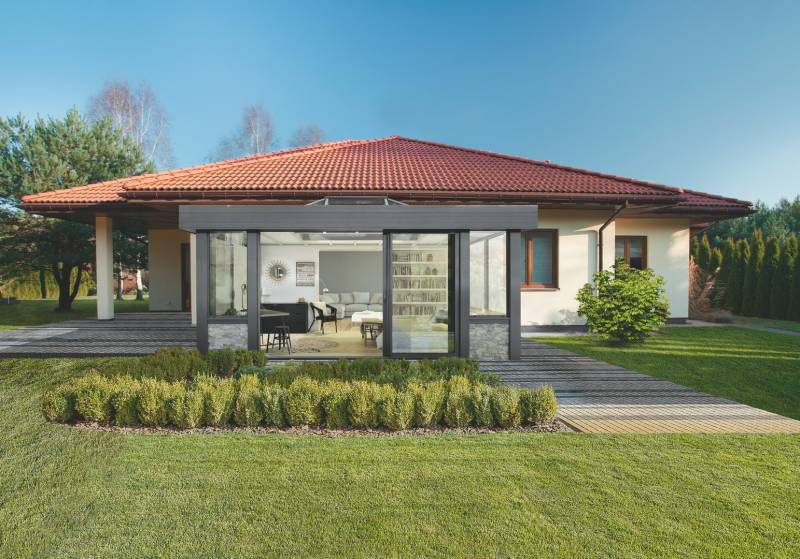 Choisir une véranda toiture plate près de Tourville la Rivière 27