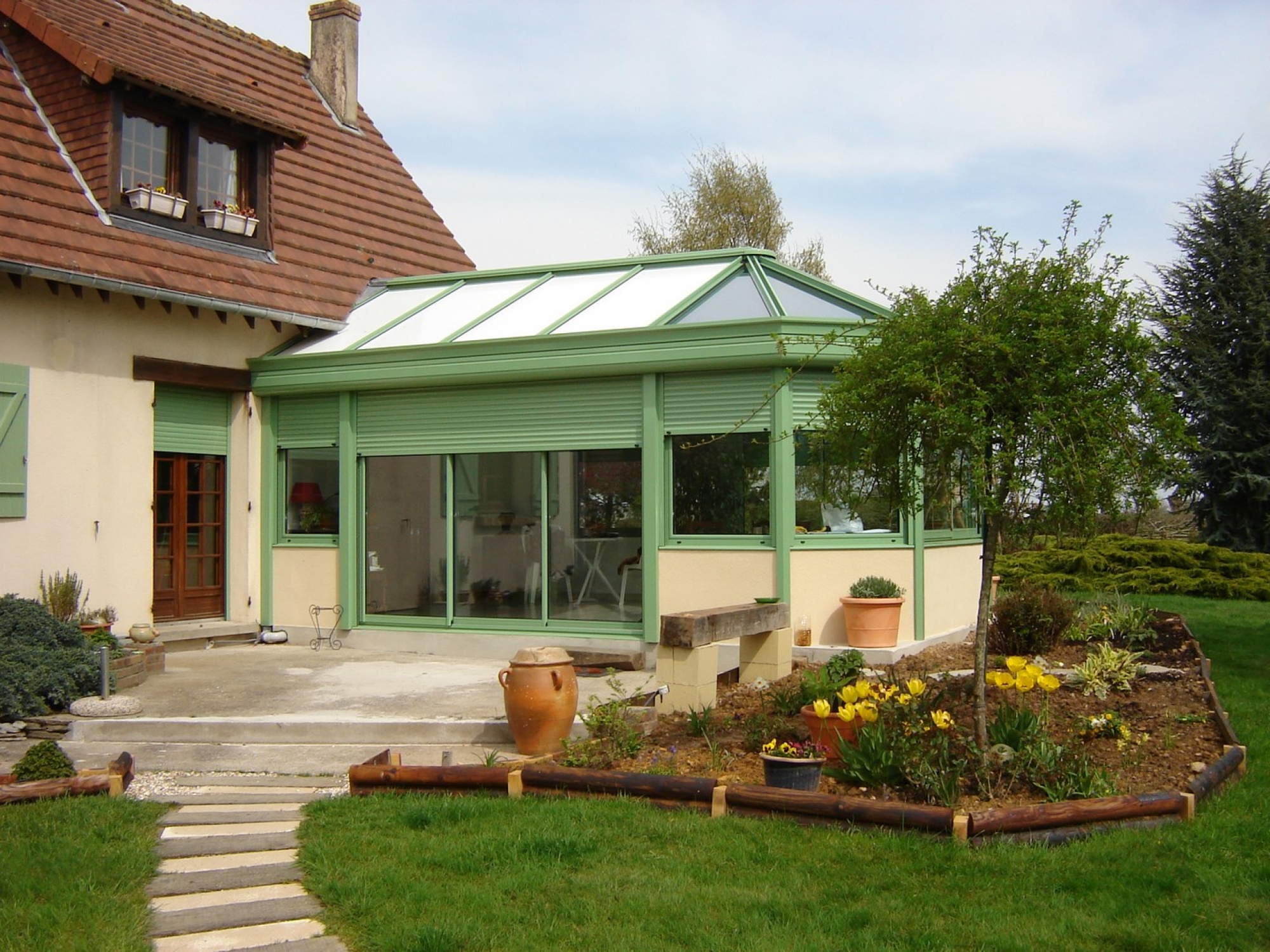 Comment construire une véranda près de Roumare 76480