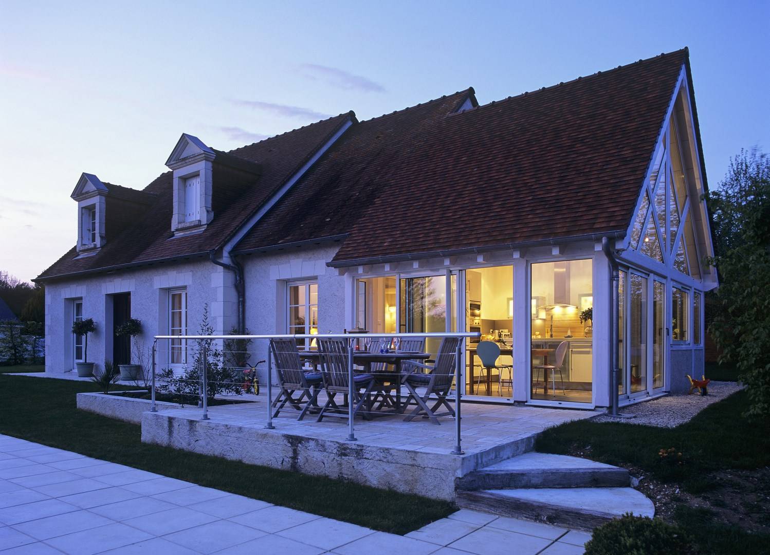 Véranda nature en bois près de Sotteville les Rouen 76300