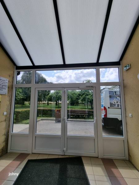 SAS d'entrée ERP aluminium antipanique feuilleté