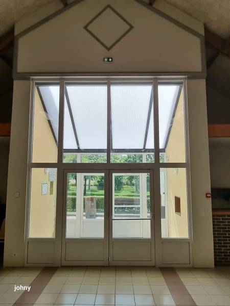 SAS d'entrée ERP aluminium antipanique feuilleté