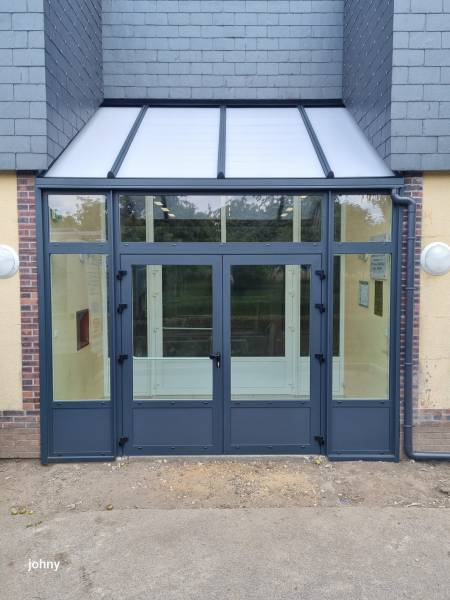 SAS d'entrée ERP aluminium antipanique feuilleté