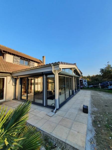 Etablir un devis de véranda bois près de Rouen 76